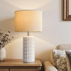 Seealle closeup of ceramic base highlighting durable finish and texture