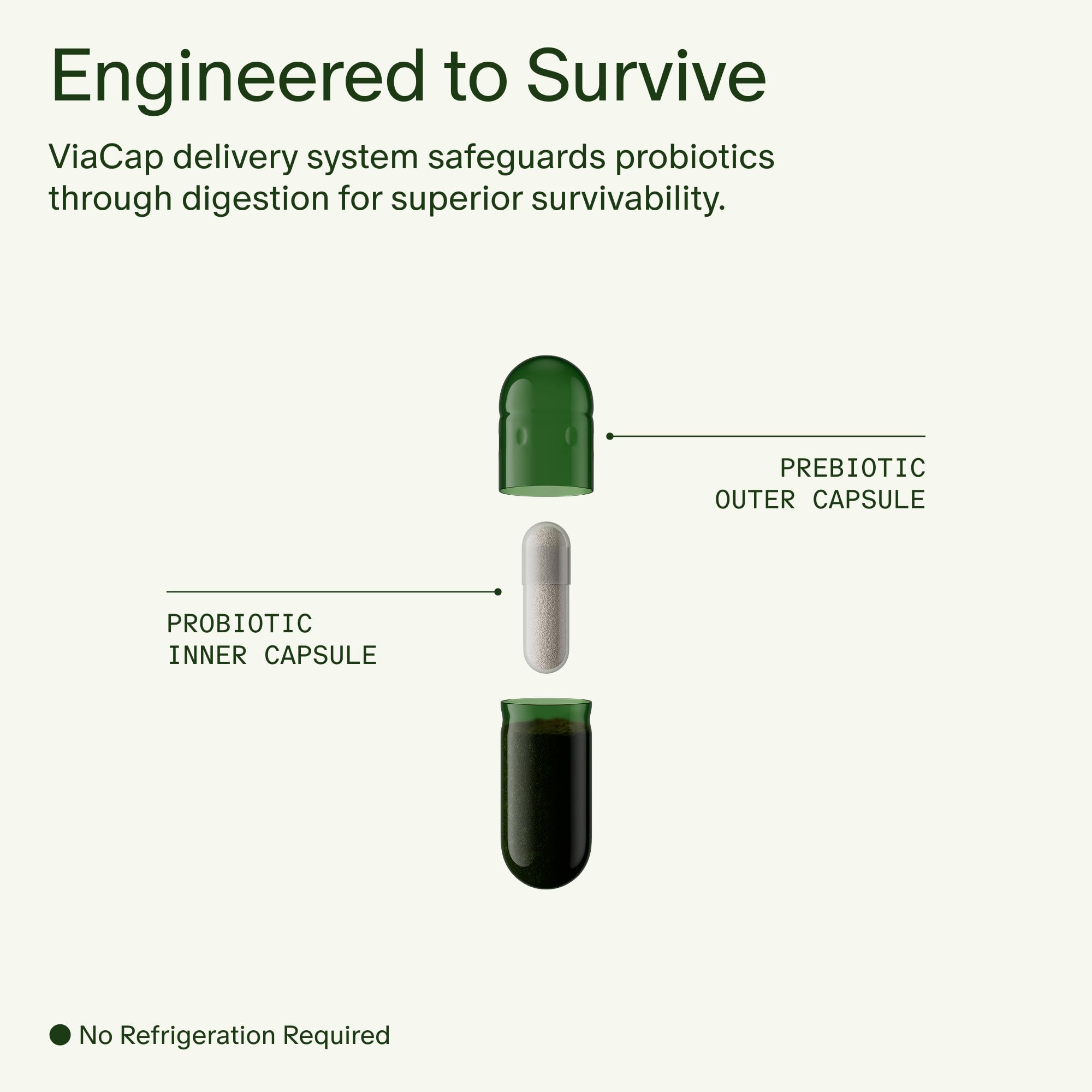 Seed capsules poured into signature jar demonstrating sustainable reusable packaging