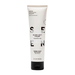 SEEN blow-out creme front packaging shows clean design and product benefit