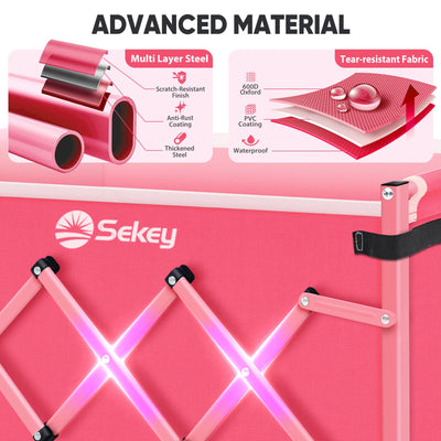 Sekey cargado con compras ilustrando uso práctico en mercado