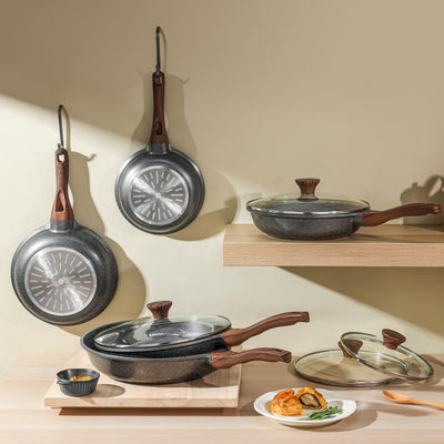 SENSARTE pan in a modern kitchen lifestyle scene showing everyday versatility and style