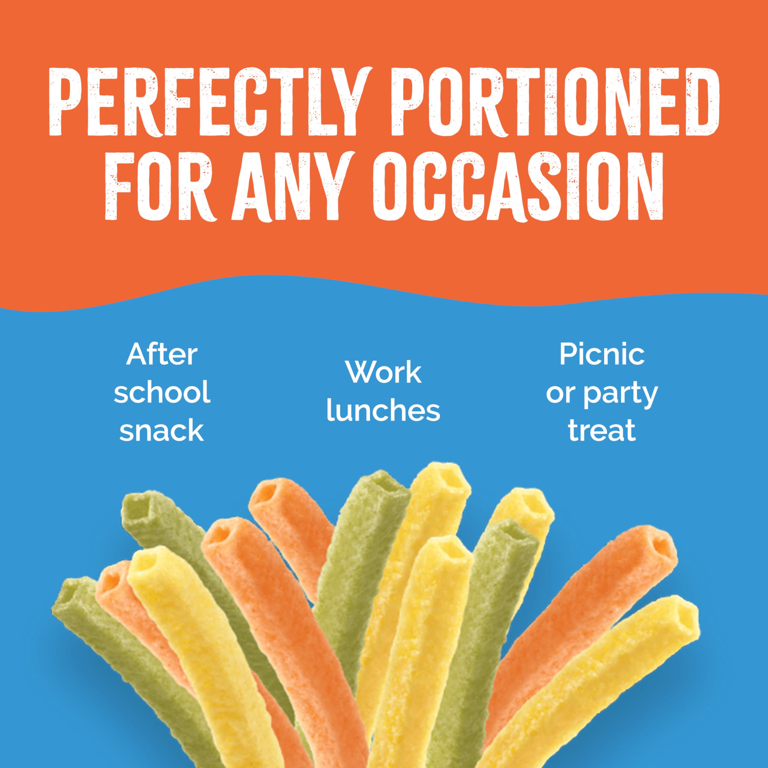 Sensible Portions ranch straws served in bowl for easy sharing