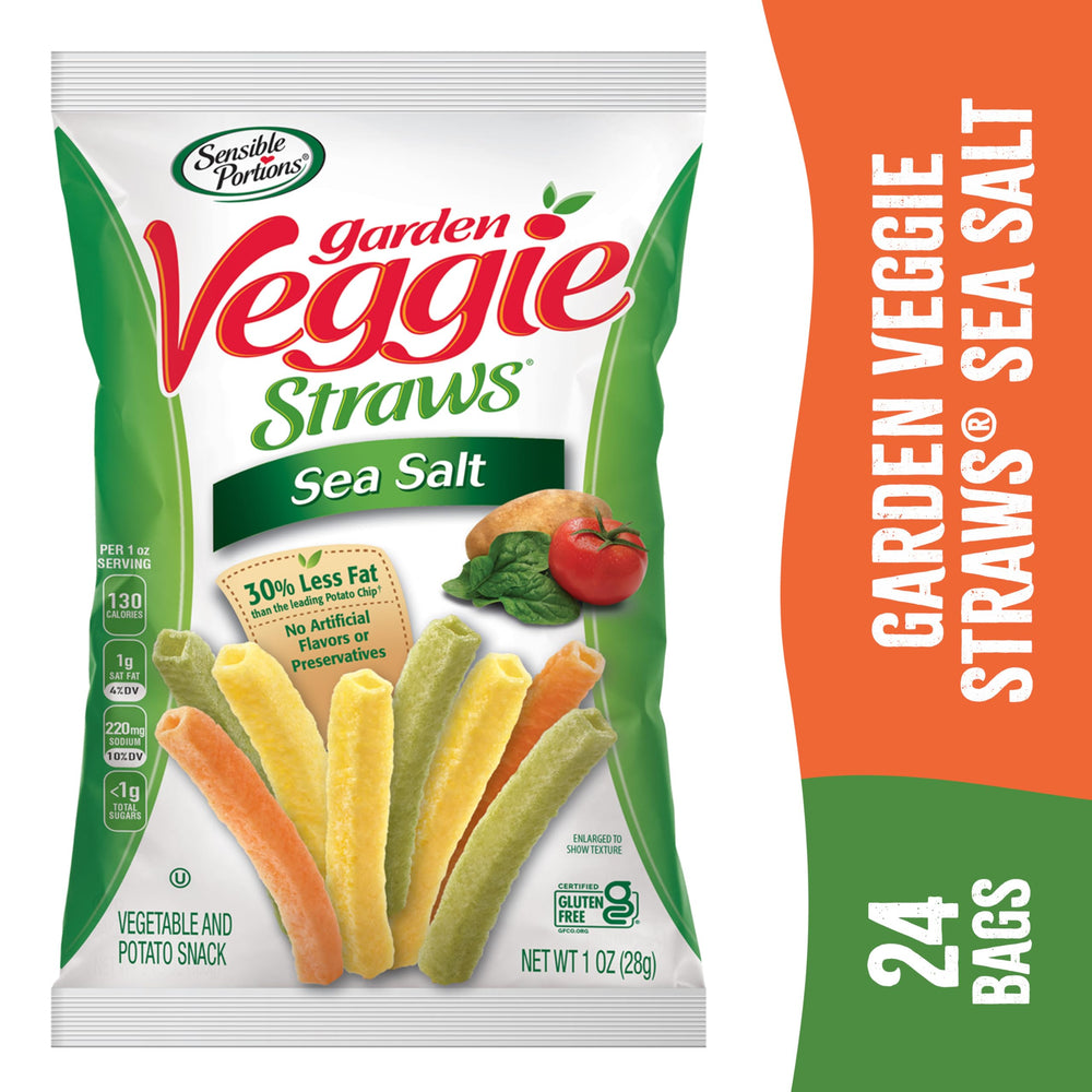 Sensible Portions bag in hand to show 1 oz portion size and portability