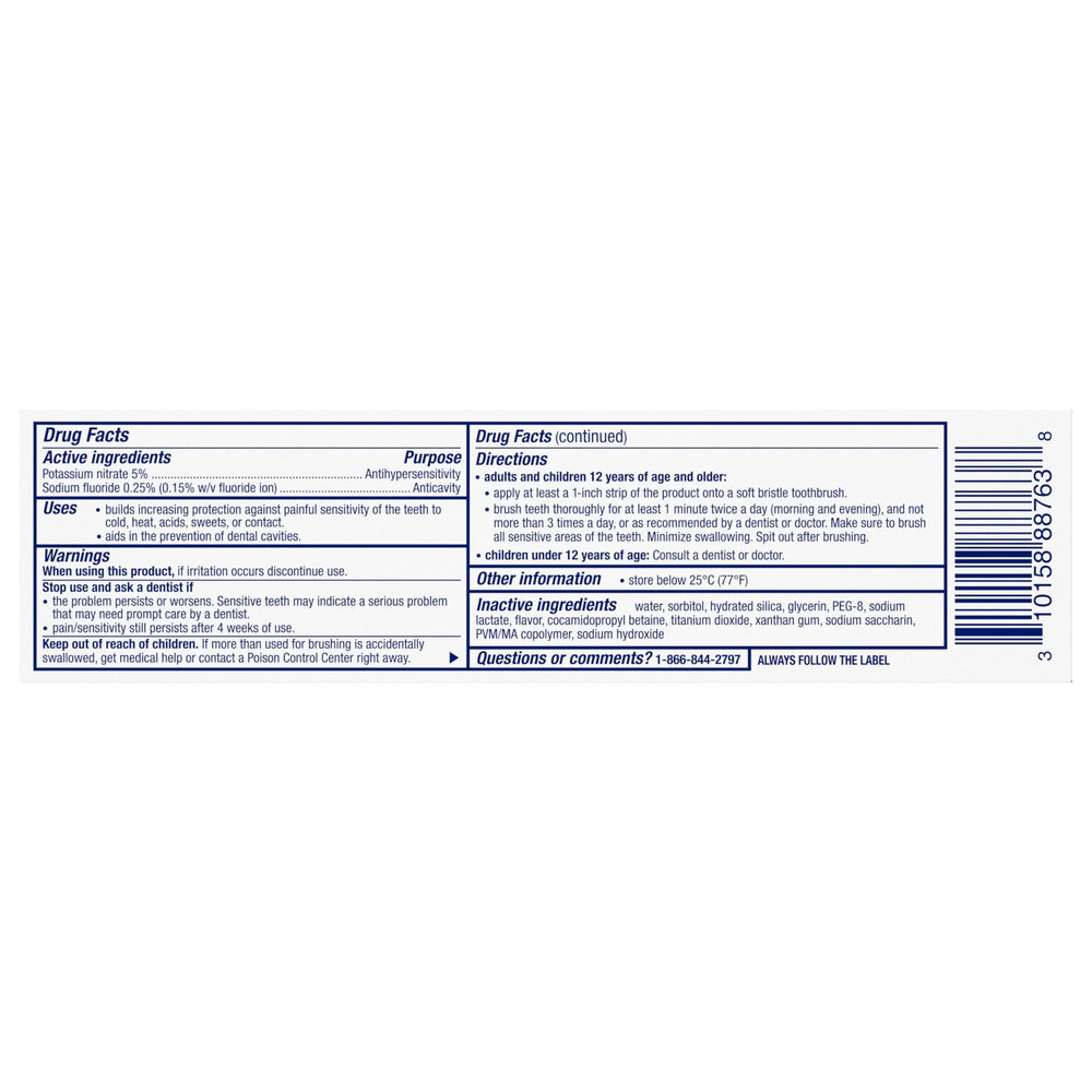 Ambiente de baño con Sensodyne Pronamel Arctic Breeze, sensación de frescor duradera