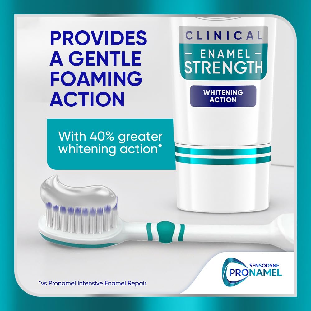 Sensodyne Pronamel etiqueta de ingredientes, información clara y confiable