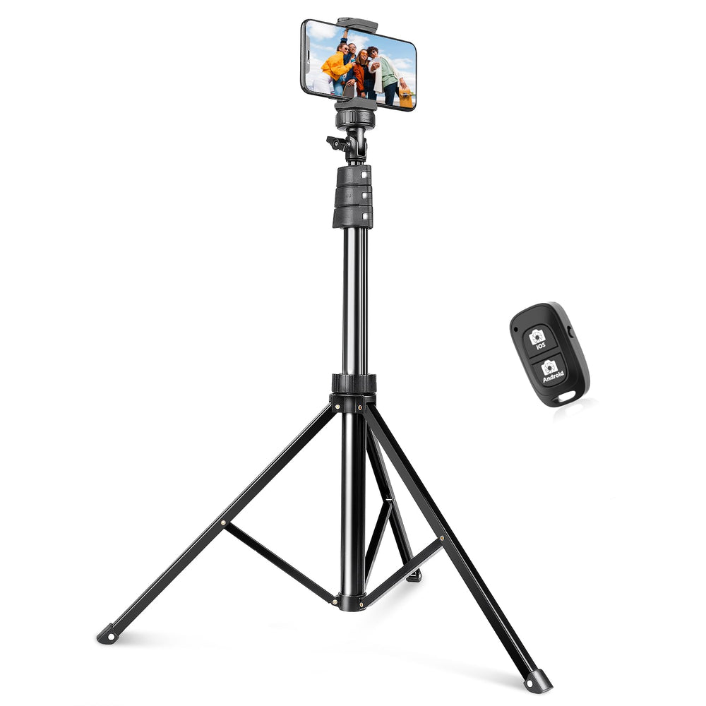 SENSYNE tripod front view showing stable aluminum legs and mount benefit: sturdy setup