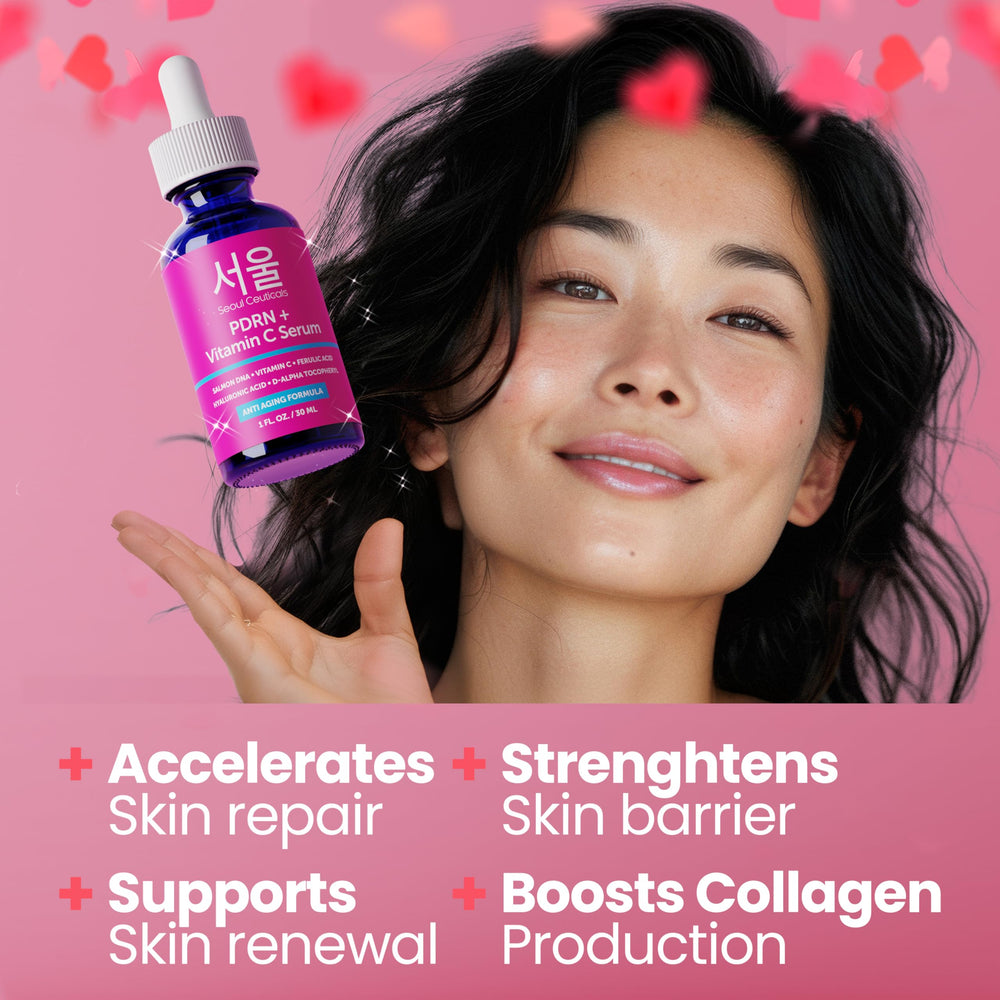 SeoulCeuticals textura en gotero destacando su absorción ligera y brillo