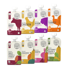Serenity Kids front packaging showing organic 8-pack and benefits
