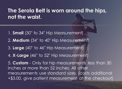 Lifestyle view of Serola belt improving posture during everyday activity benefit