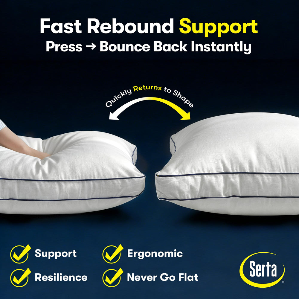 Serta cotton cover close-up highlighting breathable smooth texture