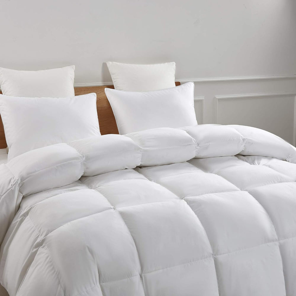 Serta loft and fill comparison illustrating down-like fluffiness for cozy warmth