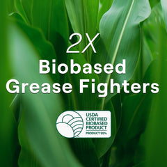 Seventh Generation label close-up showing EPA Safer Choice and USDA certifications