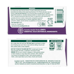 Seventh Generation primer plano de la textura de la toallita que muestra suavidad