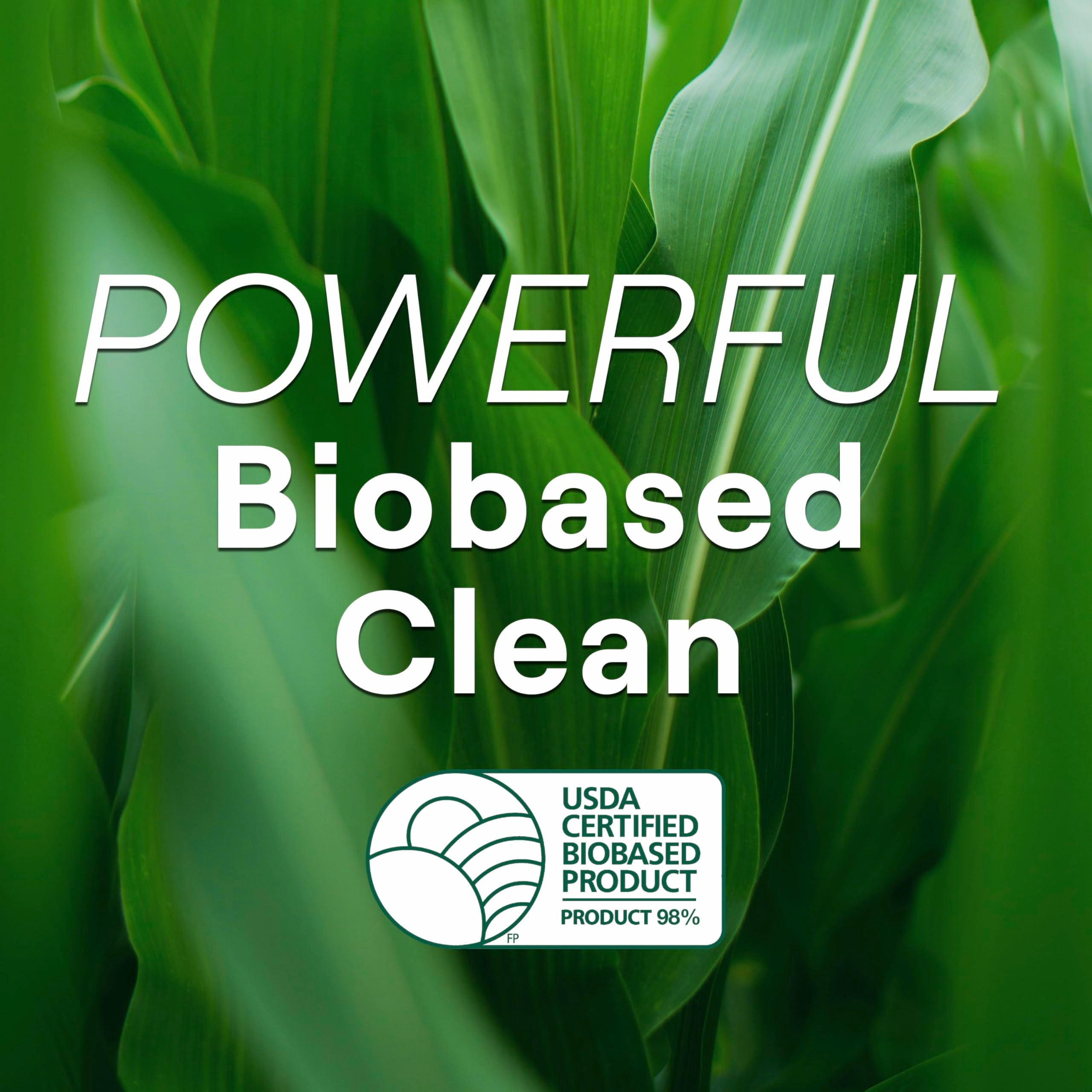 Seventh Generation etiqueta con certificación USDA Biobased visible