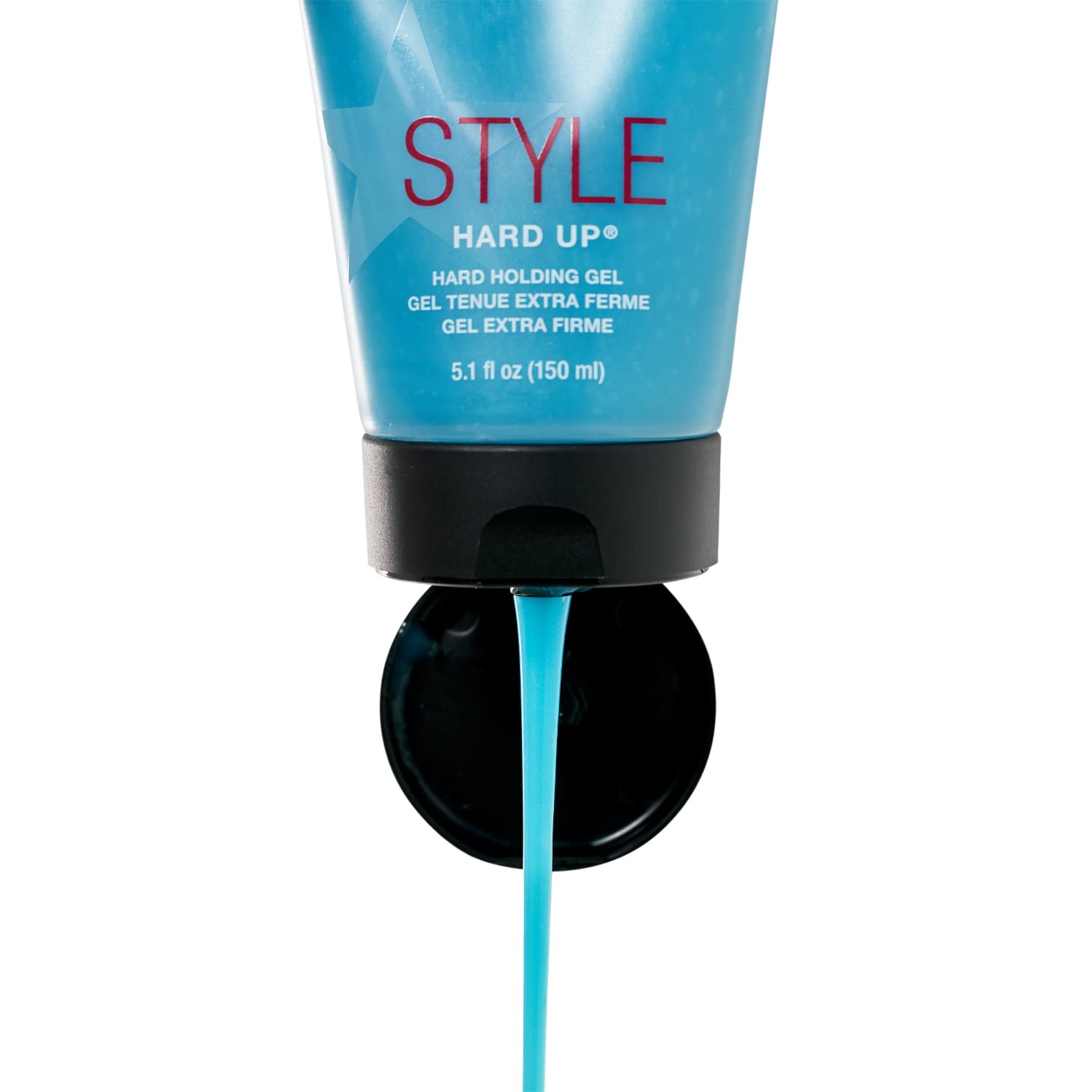 SexyHair gel aplicado en manos para peinar, beneficio control y manejo