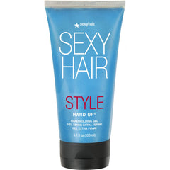 SexyHair frasco frontal Hard Up mostrando diseño y capacidad, fijación extrema