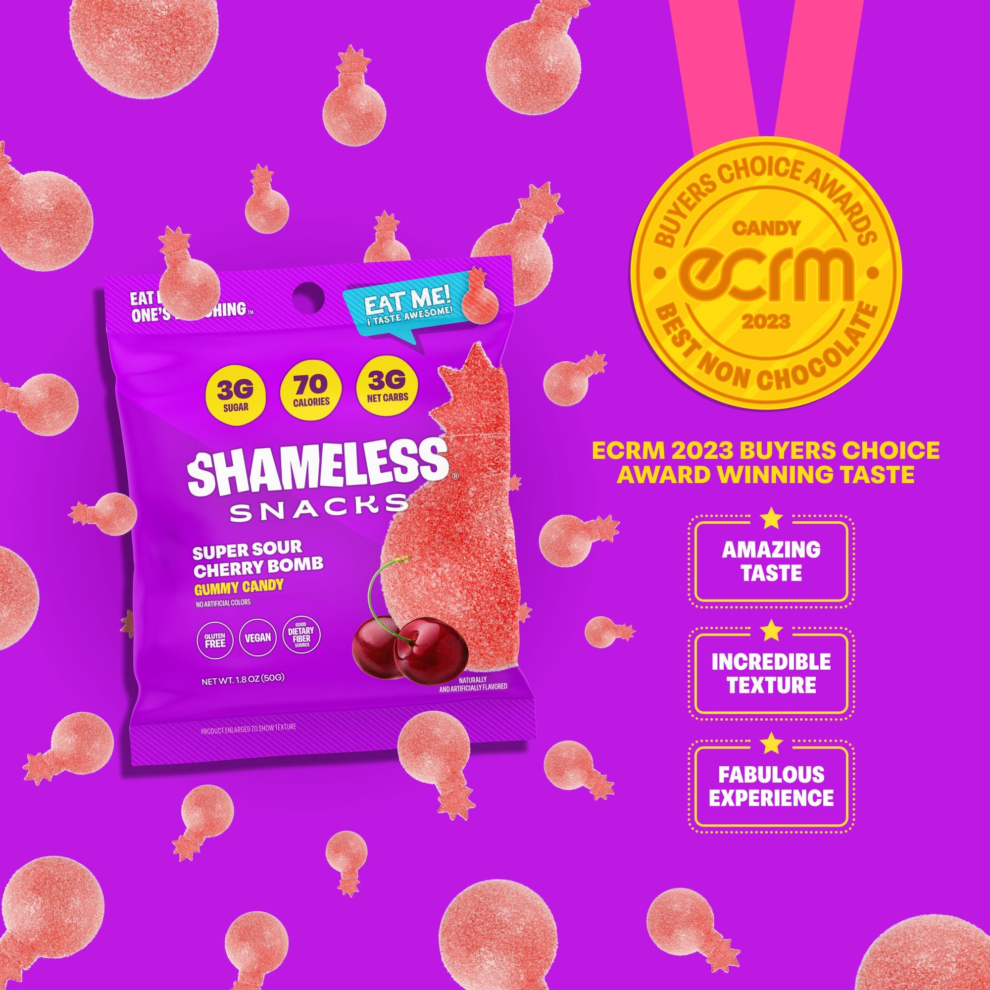 Shameless gominolas en lonchera, opción vegana y sin gluten