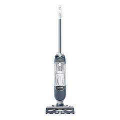 Shark Freestyle Max front view showing Nordic Blue design and compact profile
