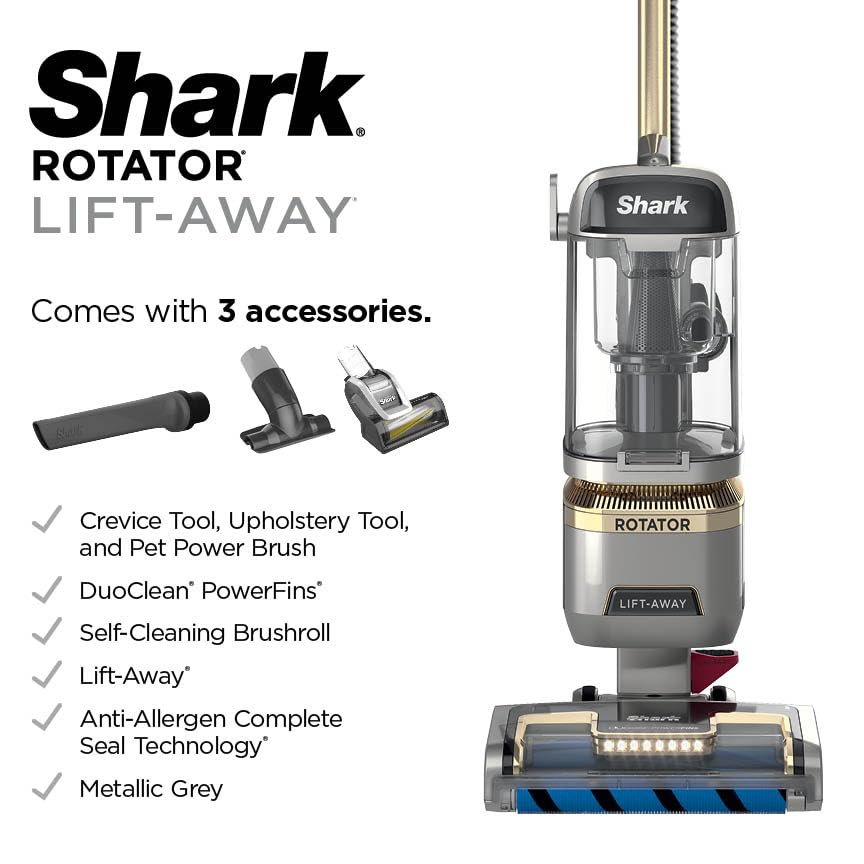 Shark LA502 lifted pod cleaning stairs and upholstery easily
