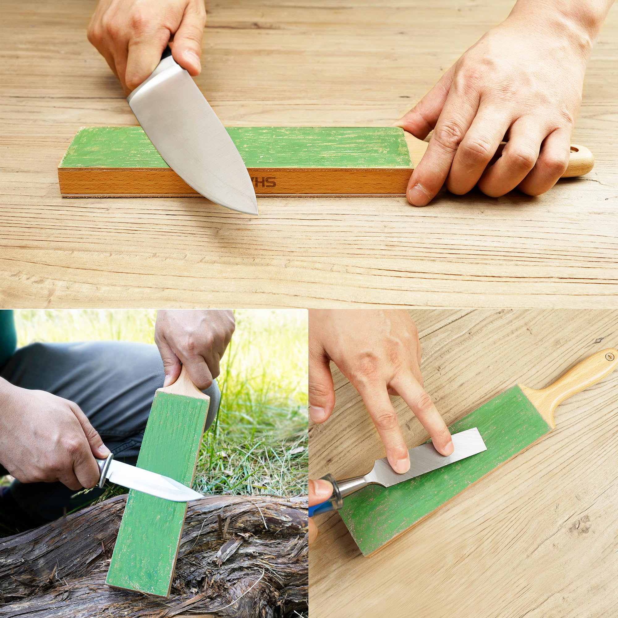 SHARPAL compuesto verde y guía de ángulos incluidos en kit