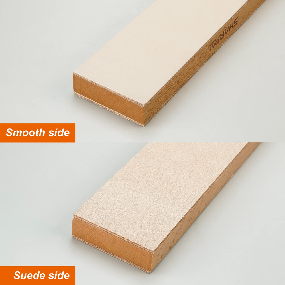 SHARPAL mango de madera ergonómico para agarre cómodo