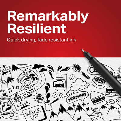 Sharpie en escena de escritorio con journaling destacando creatividad diaria