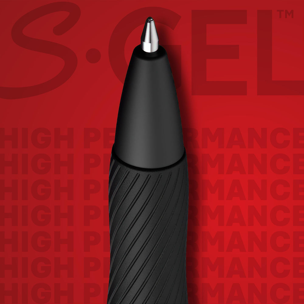 Sharpie S-Gel escribiendo notas con tinta sin manchas visible