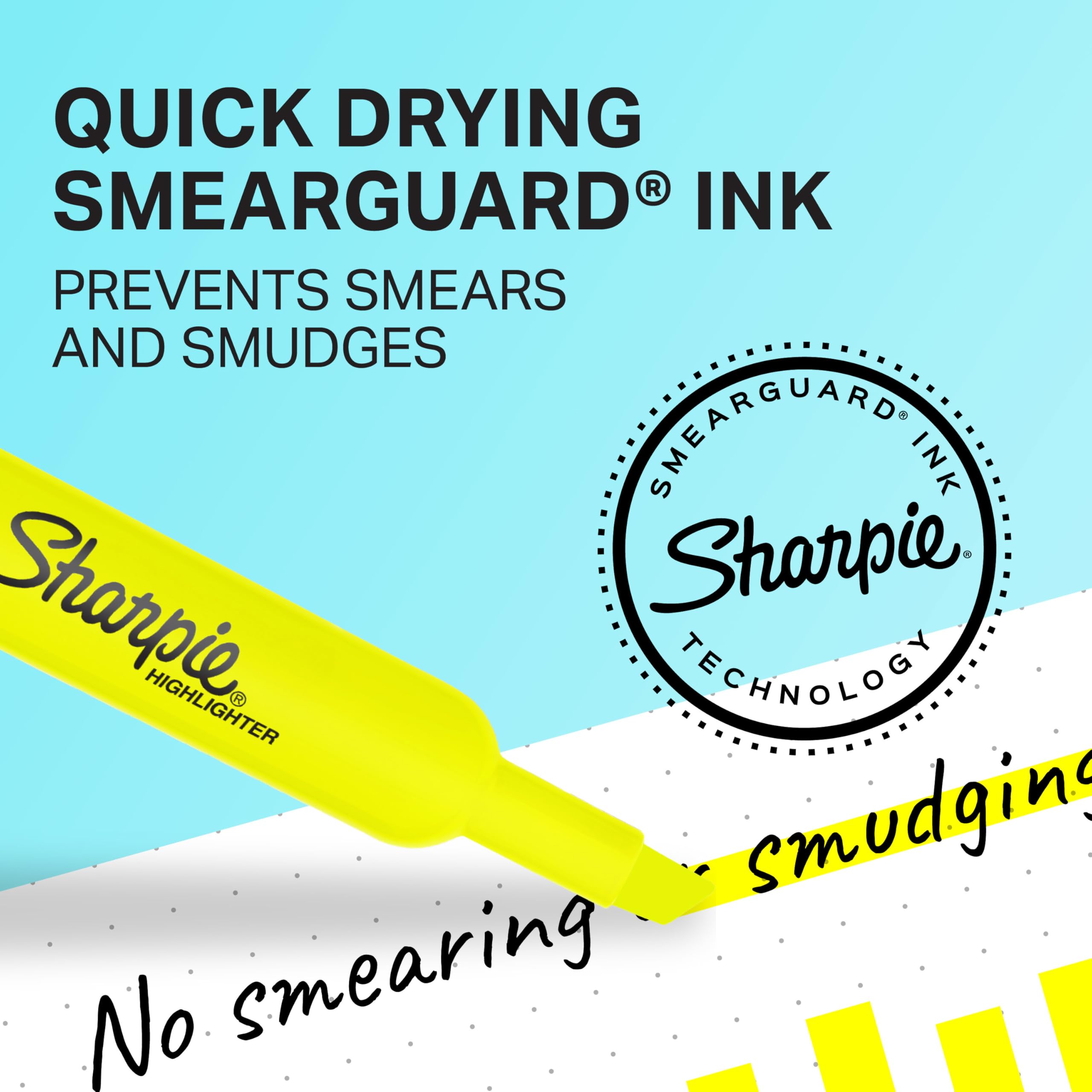 Sharpie detalle de punta cincel para trazos finos y anchos