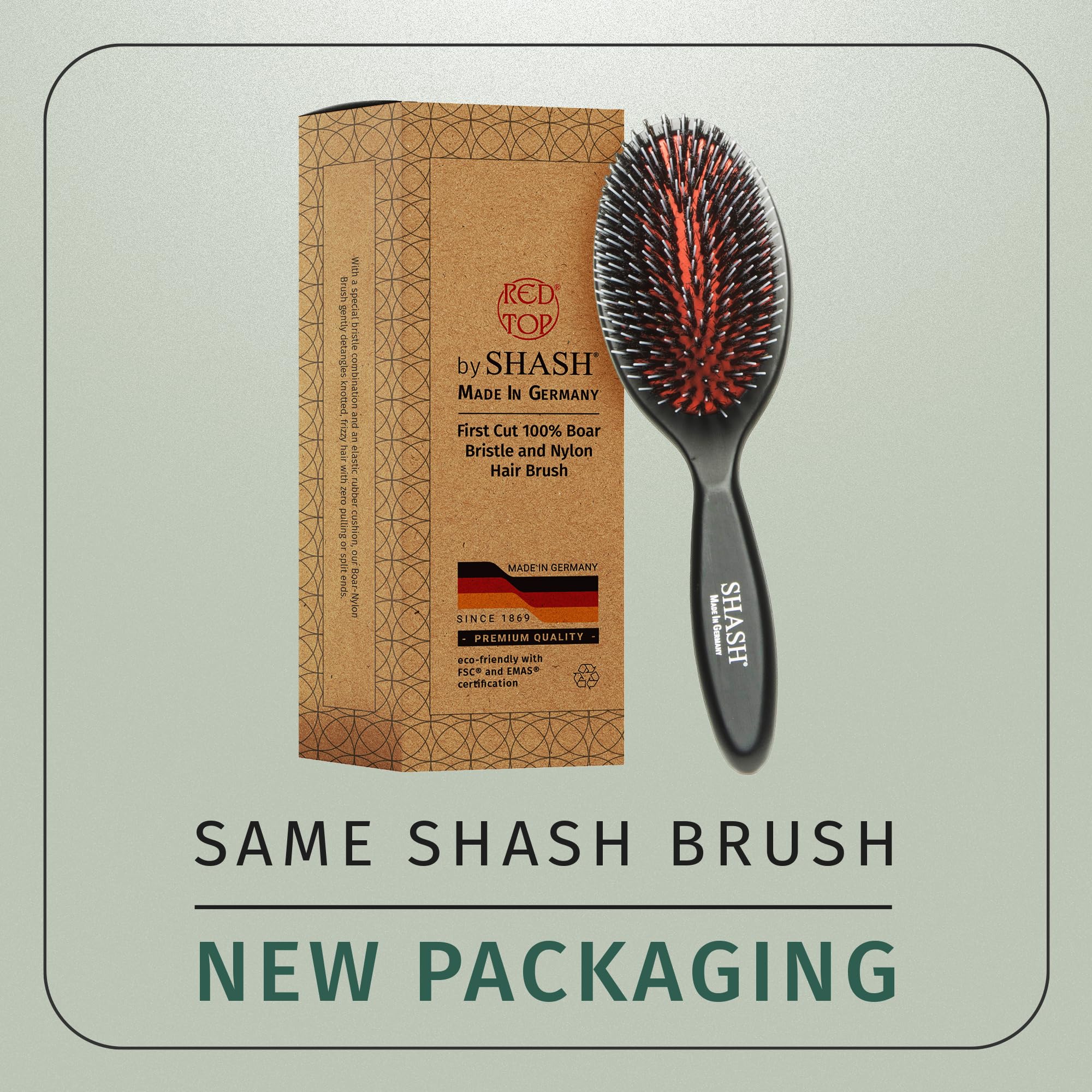 SHASH detail of nylon pins detangling thicker sections with gentle separation