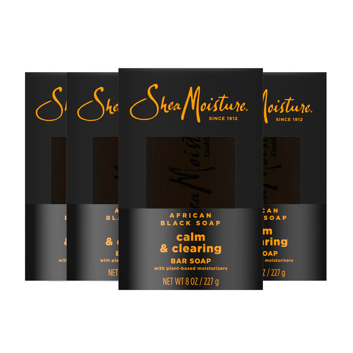 Shea Moisture embotellado frontal mostrando paquete y beneficio hidratante