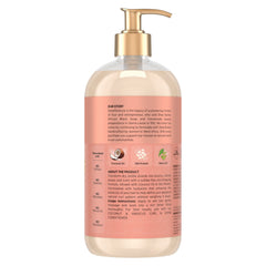Shea Moisture textura de espuma cremosa que hidrata y limpia sin resecar