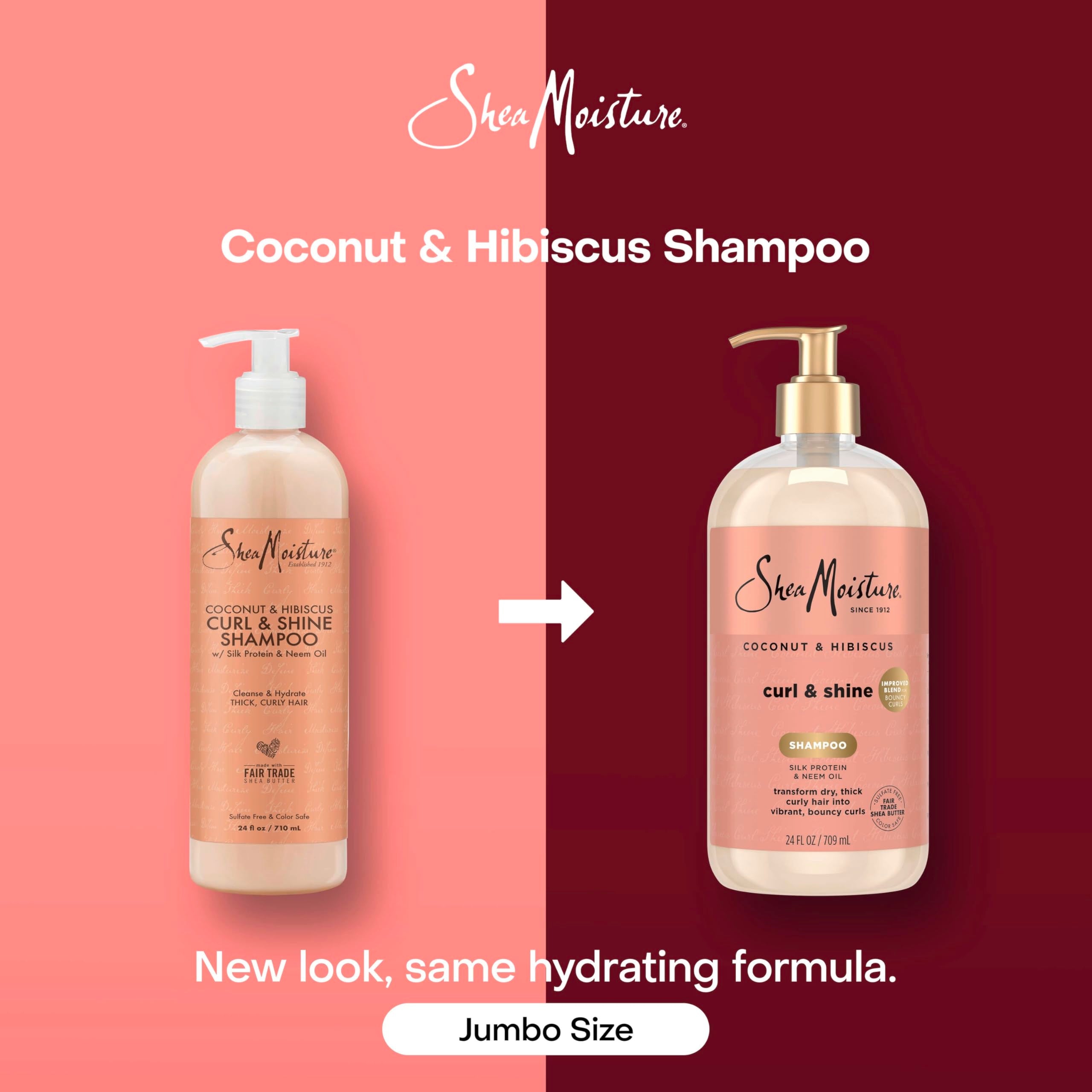 Shea Moisture aplicado en cabello durante la ducha para control del encrespamiento