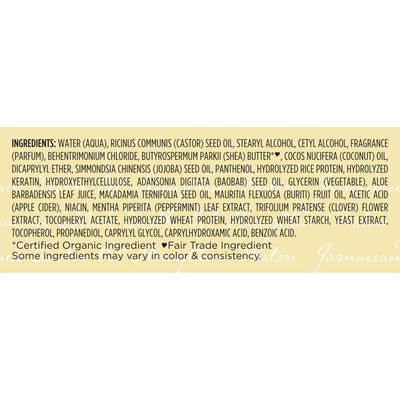 Shea Moisture rizos terminados brillantes y manejables después del uso