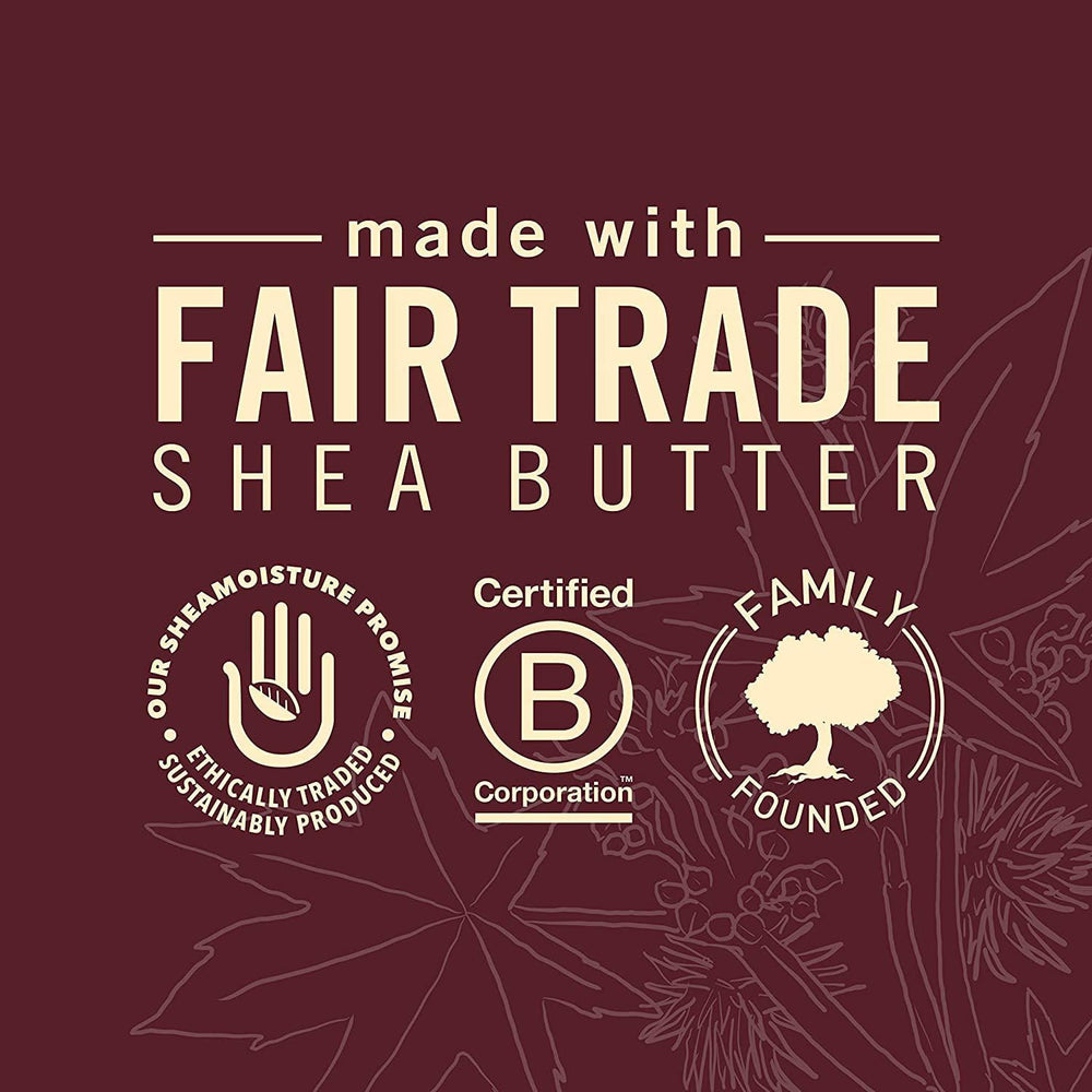 Shea Moisture cabello rizado hidratado después del uso