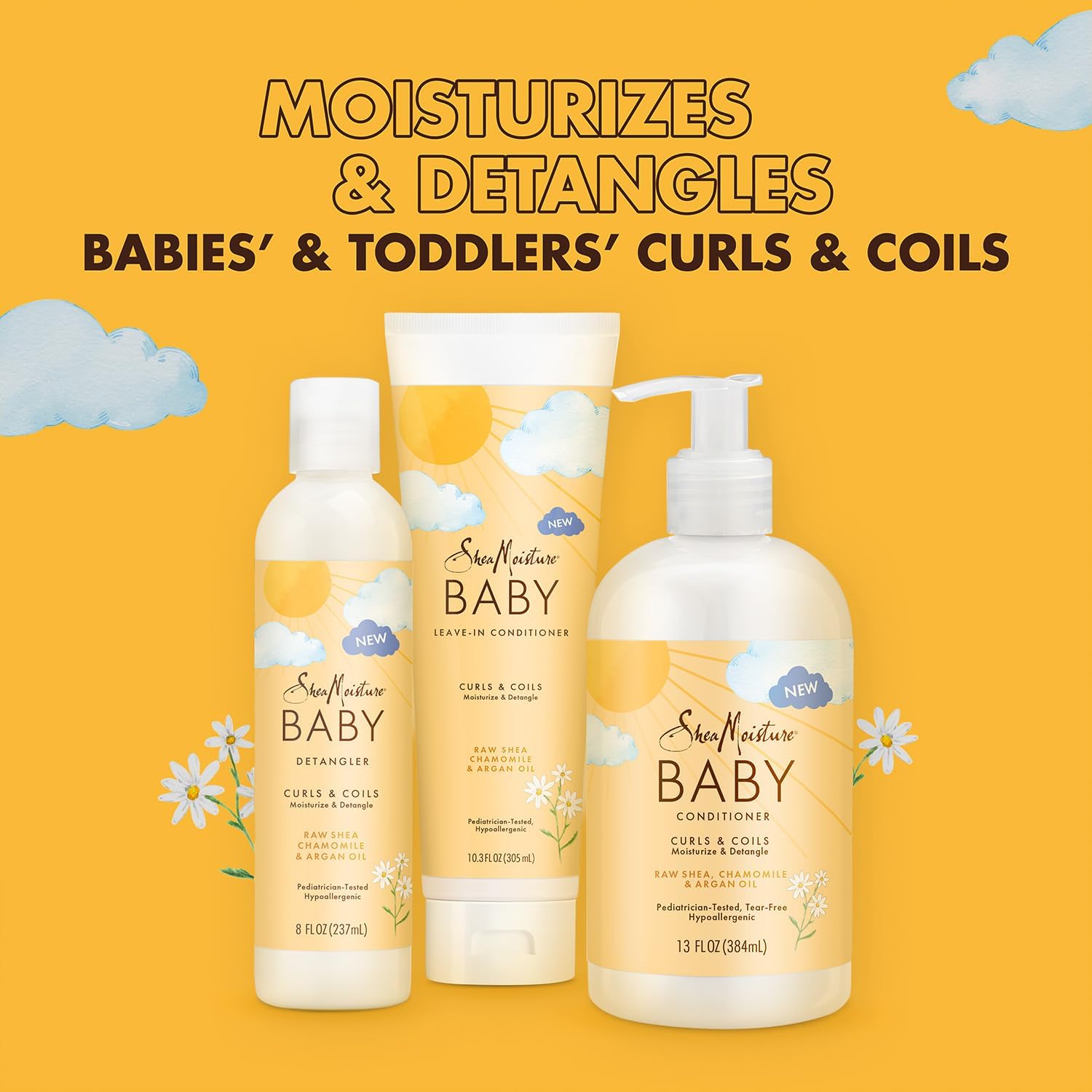 SheaMoisture producto usado en baño infantil para baño sin lágrimas