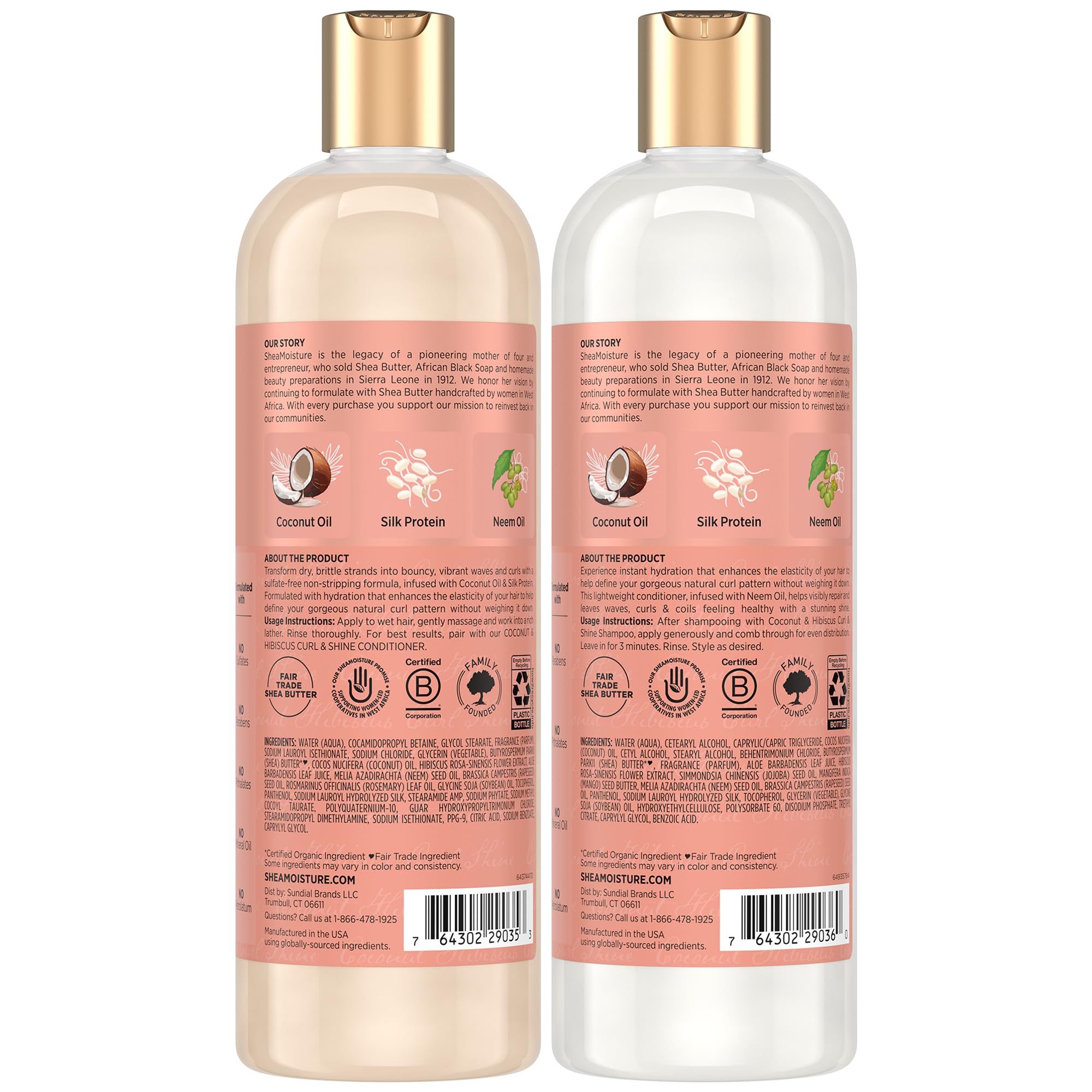 Shea Moisture textura cremosa del acondicionador para hidratación intensa