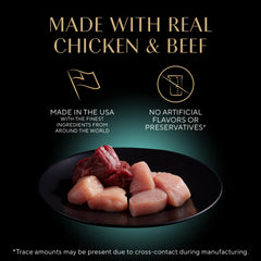 Sheba twin pack open revealing fresh single-serve portions and easy serving benefit