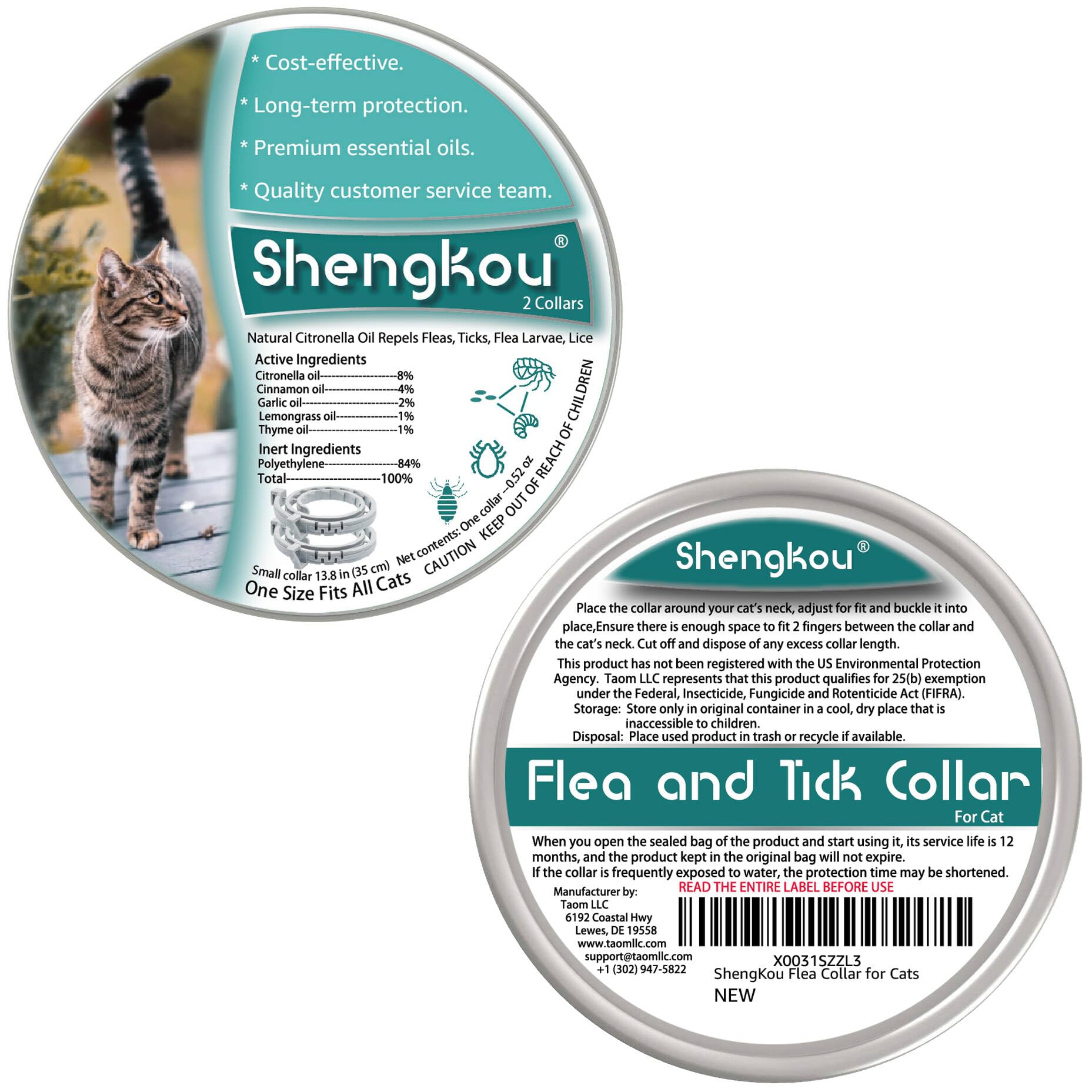 ShengKou collar resistiendo lluvia en uso, protección continua resistente al agua