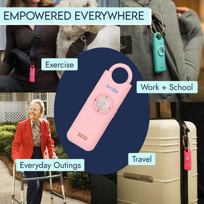 She’s Birdie recharge port detail showing USB charging convenience and reliability