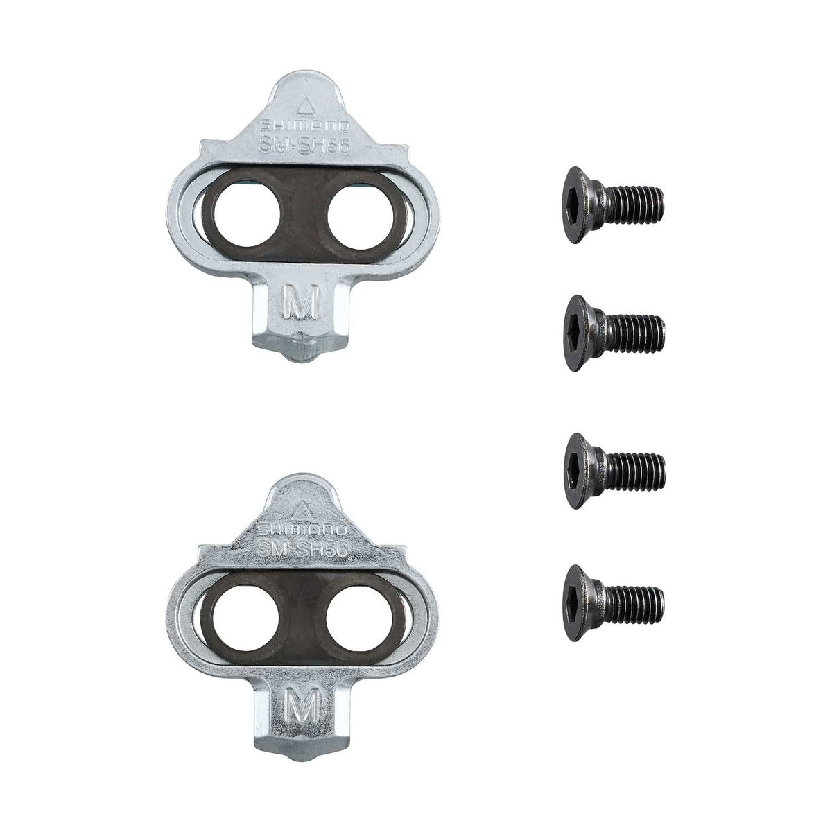 SHIMANO cala SM-SH56 frente del paquete, compatibilidad SPD y resistencia