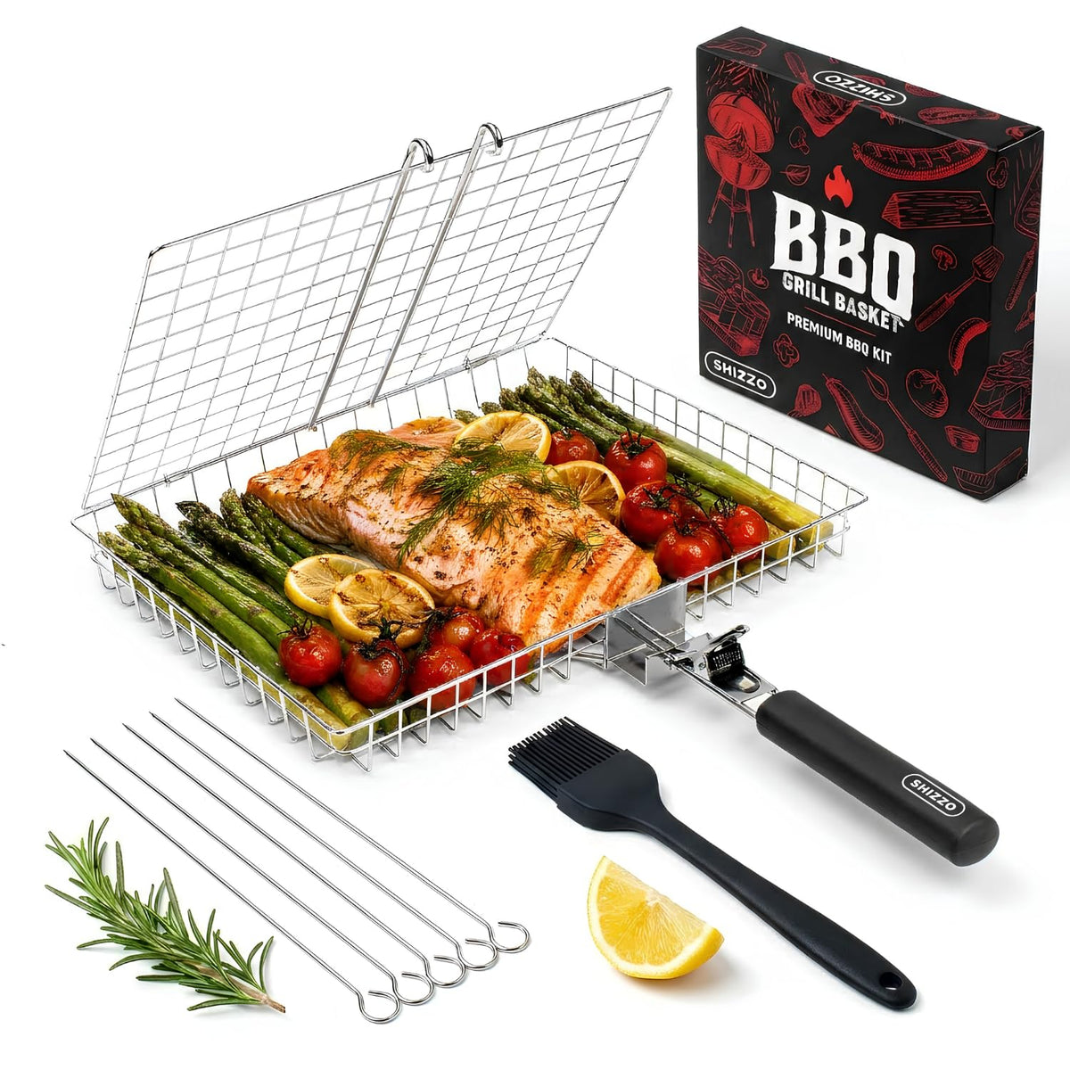 SHIZZO caja regalo frontal con kit completo para regalar y transportar