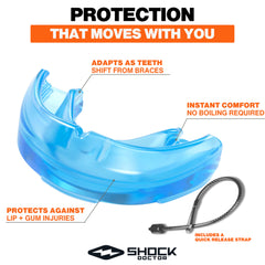 Shock Doctor textura de silicona médica duradera y cómoda