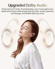 SHOKZ OpenDots 2 microphone array detail highlighting clearer voice pickup