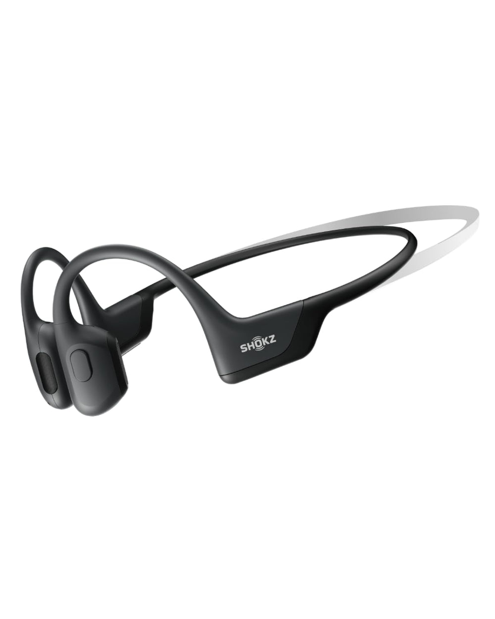 SHOKZ OpenRun Pro Mini front view showing open-ear fit and comfort