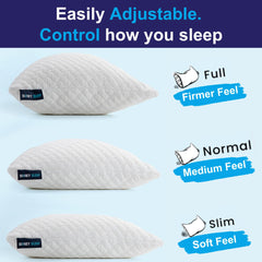Sidney Sleep close-up of curved contour highlighting neck support benefit