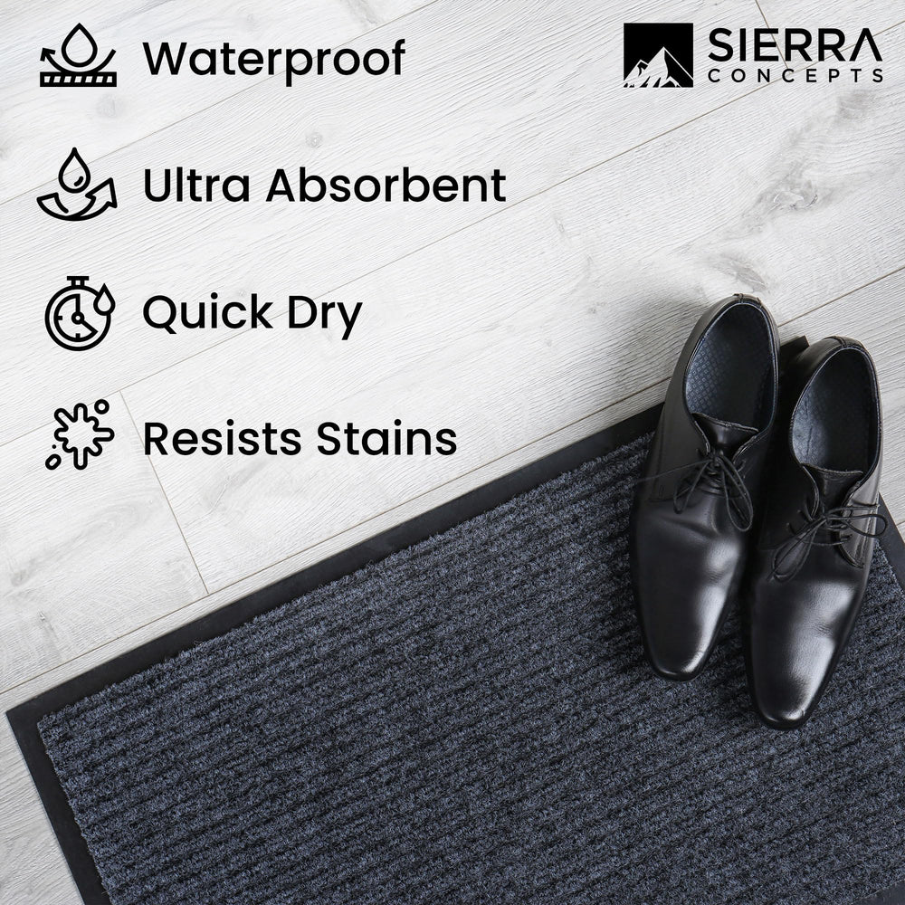 Sierra Concepts mat being hosed clean for easy maintenance and fast drying