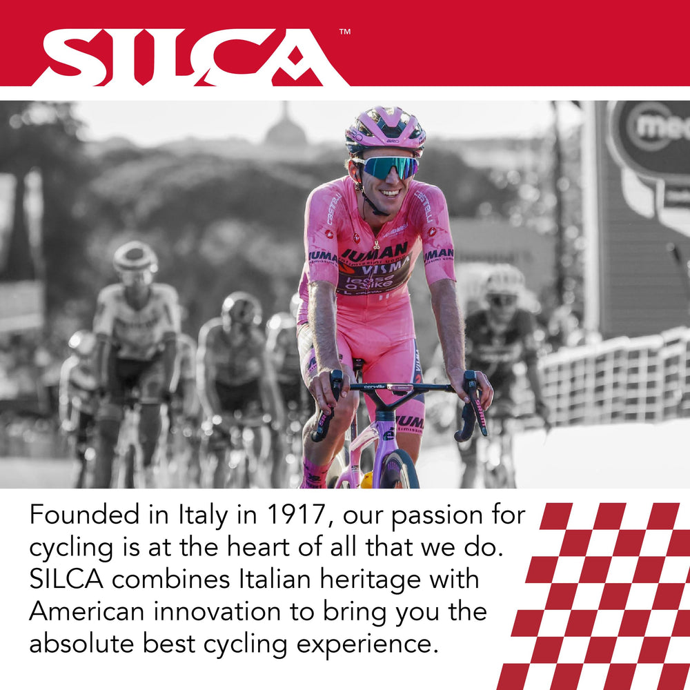 SILCA producto en entorno de ciclismo para trasfondo lifestyle