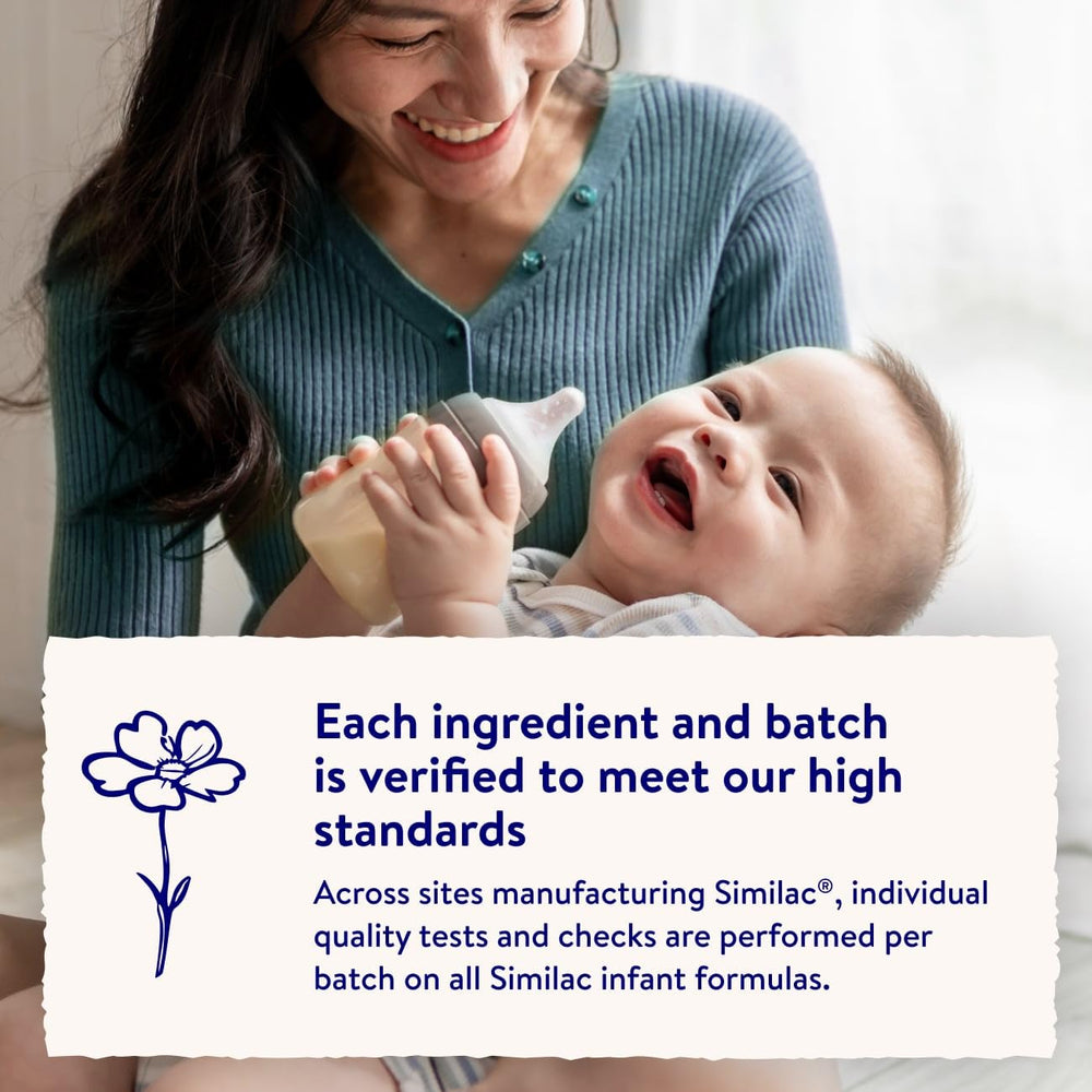 Similac cierre hermético de lata que garantiza conservación