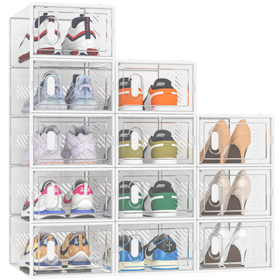 SIMPDIY clear front view showing shoe visibility and quick selection