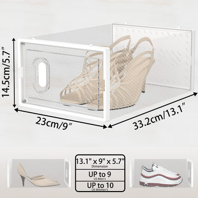 SIMPDIY shoe inside box to show fit and true size comparison